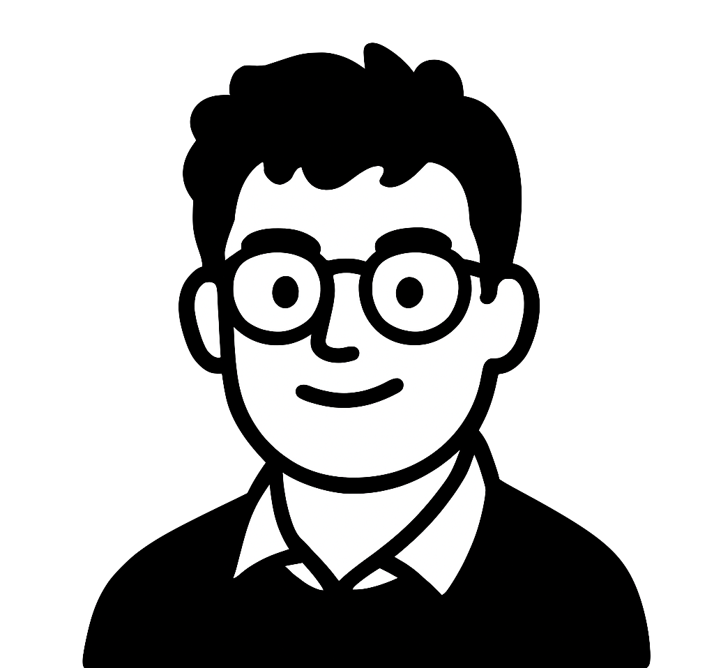High quality icon of a person in cartoon style